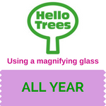 Use a magnifying glass